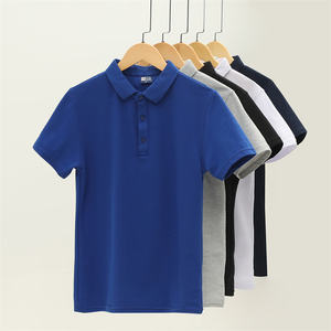 เสื้อโปโลแขนสั้นผู้ชาย, เสื้อโปโลคอปกแขนสั้นผ้าฝ้ายแบรนด์ใหม่ - Product Image 2