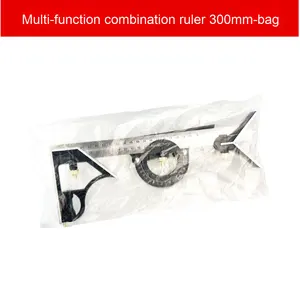 300MM paslanmaz çelik açı cetvel dijital iletki seti <span class=keywords><strong>180</strong></span> derece marangoz kare seviye ağaç İşleme araçları alüminyum - Product Image 2