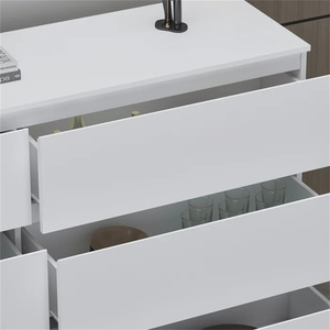 Commode 6 tiroirs <span class=keywords><strong>coffre</strong></span> blanc moderne en <span class=keywords><strong>bois</strong></span> meubles <span class=keywords><strong>de</strong></span> chambre salon armoires <span class=keywords><strong>de</strong></span> <span class=keywords><strong>rangement</strong></span> pour enfants - Product Image 6