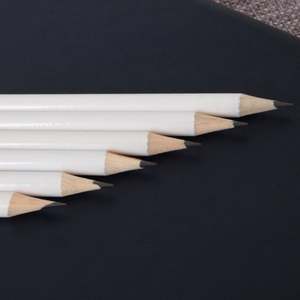 Lápices Blancos Personalizados con Logotipo WW227, con Borrador, Artículos de Papelería, Regalo Corporativo para Actividades Empresariales, Lápices de Madera al por Mayor - Product Image 5