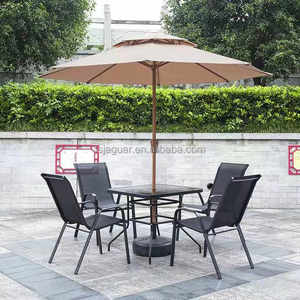 Conjunto <span class=keywords><strong>de</strong></span> Muebles <span class=keywords><strong>de</strong></span> Exterior para Bistro Comercial, Sillas Apilables con <span class=keywords><strong>Mesa</strong></span> <span class=keywords><strong>de</strong></span> Metal para <span class=keywords><strong>Terraza</strong></span> <span class=keywords><strong>de</strong></span> Restaurante - Product Image 6