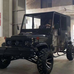 Precio al por Mayor, Mini Jeep Eléctrico Gris, Vehículo Todoterreno de Cuatro Ruedas, Go Kart Buggy para Granja y Recreación - Product Image 1