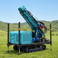 Foreuse hydraulique portative diesel SM300 pour puits d'eau, machine de forage de puits de 300 m