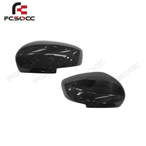 Pour <span class=keywords><strong>Suzuki</strong></span> <span class=keywords><strong>Swift</strong></span> ZC33S 2018-2024, coque de rétroviseur en fibre de carbone, accessoires extérieurs de pare-chocs de voiture - Product Image 3
