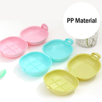 Porte-savon de voyage portable au design moderne Porte-boîte à savon en plastique étanche et durable Vente directe en usine Caractéristique de stockage