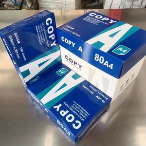 Giảm giá cao độ trắng sao chép một in ấn giấy tờ dày RAM A4 Giấy 80 GSM 500 sheets/<span class=keywords><strong>ream</strong></span> 5 vành/carton cho văn phòng - Product Image 2