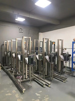 Homogénéisateur à levier, Machine d'émulsification de crème, Mélangeur discontinu à cisaillement élevé, Équipement de dispersion et de mélange de liquides