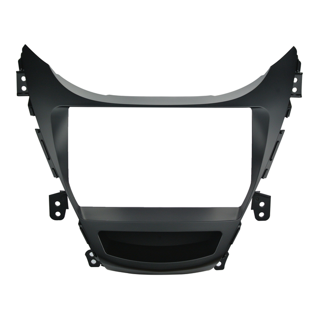 Car Radio Frame Stereo Fascia Panel DVD Frame Installation Fitting Adaptor Dash Trim Kit 9 Inch for Hyundai Elantra 2012-2014