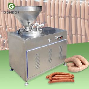 Máquina Embutidora Hidráulica Grande China 350 SF para Salchichas Vegetarianas y de Cerdo, a la Venta - Product Image 1