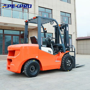 משלוח חינם מלגזה משאית הרמת משאית <span class=keywords><strong>3</strong></span> טון להגיע מלגזה עם מזלג positioner מחסן צד מלגזה - Product Image 2