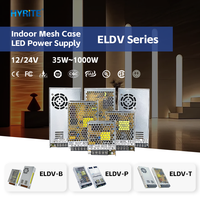 Fuente de Alimentación Conmutada Hyrite Industrial para Riel DIN, de Alta Potencia con PFC, 12V 24V 36V 48V, Entrada Amplia 90-264Vac, para Controladores LED