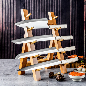 Nuevo Diseño Cuchillo Japonés de Cocina para Chef para Filetear Sashimi Salmón Pescado Kiritsuke Yanagiba Sushi Deba Sakimaru con Mango de Marfil - Product Image 3
