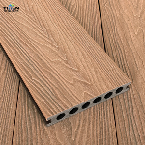 3D الخشب الحبوب تاريما Wpc النتوء المشترك مركب التزيين Suelo Terraza Pvc الخارجي للماء مجلس سطح السفينة - Product Image 1