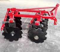 Herse à disques moyenne 1BJX, montée sur tracteur, à disques opposés