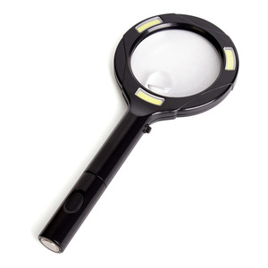 Siêu sáng COB <span class=keywords><strong>LED</strong></span> 3x Kính lúp cầm tay Kính Lúp Đèn Pin - Product Image 1