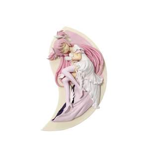 Figura de Anime de Madoka Magica, Akemi Homura con Ojos Cerrados, en Posición de Dormir y Acostada, Nuevo Estilo de Decoración - Product Image 4