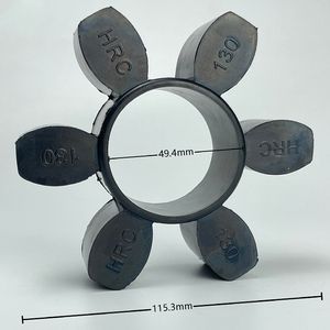 Approvisionnement d'usine : Blocs de couplage en polyuréthane HRC90 série HRC, type Martin, avec roues hexagonales et motif fleur de prunier, en élastomère - Product Image 4