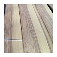 INWOOD Modèle 066 Placage de bois de Limba noir et blanc naturel, coupe quartier, design moderne, garantie 1 an, usage hôtelier, Afrique