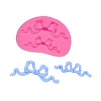 Moule en silicone 3D en forme de nœud papillon pour gâteaux, chocolats, bonbons, fondants et savons – Modèle J-3001