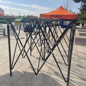 Carpa Plegable Resistente con Estructura <span class=keywords><strong>de</strong></span> Acero 2x2 3x3 2x3 3x3.5 3x6, Resistente al Óxido y al Agua, para Eventos y Publicidad - Product Image 5