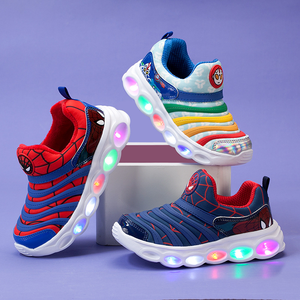 Calzado Deportivo Infantil 2025 de Alta Calidad, Moderno, Transpirable, con Suela Suave y Luces LED, Zapatos Casuales para Correr - Product Image 4