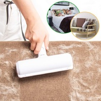 Brosse rouleau démêlante et réutilisable pour animaux de compagnie, accessoire écologique, fournitures de chiens et de chats, peigne pour enlever les cheveux