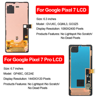 Écran Tactile Numérique OLED de Remplacement pour Google Pixel 7 et 7 Pro Modèles GVU6C GQML3 GP4BC GE2AE Garantie 1 An