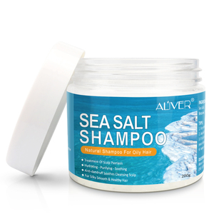 ALIVER Traitement des cheveux Nettoyant Hydratant Anti-pelliculaire Contrôle de l'huile Gommage du cuir chevelu Shampooing au sel de mer - Product Image 2