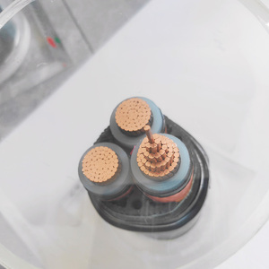<span class=keywords><strong>3</strong></span> <span class=keywords><strong>Core</strong></span> 8,7/15KV 240mm Tira de acero de alto voltaje Cable de alimentación de núcleo de cobre blindado - Product Image 4