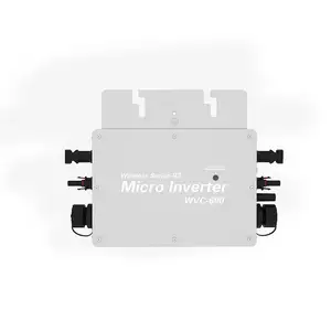 Demuda Mini Wvc Mppt Tuv Vde Système de Panneaux Solaires Avec Micro Onduleurs Pour Connexion Au Réseau Dc À Ac En Europe Micro-onduleur Avec Wifi