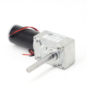 Shenzhen 5840-31ZY Miniature <b>Worm</b> Gear Dc Motor 42mm 12 24v Brushed High Torque Right Angle Output - Product Image 1