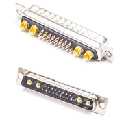 Hochs trom 21 W4 Stecker Cup Pin Typ D-Sub 21 w4 Stecker Straight Gold Pin Solder 21 W4 Stecker für Kabel