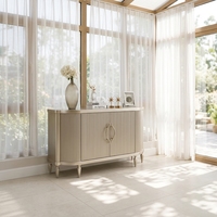Meubles de salon modernes sur mesure, meuble de rangement en bois massif, console, tables de luxe