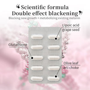 คอลลาเจนกลูต้าพลัสวิตามินซีสารต้านอนุมูลอิสระกลูตาไธโอนแคปซูลเพื่อความงามเพื่อผิวขาวผลิตฉลากตามสั่ง - Product Image 4