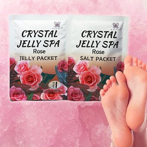 <span class=keywords><strong>Bain</strong></span> <span class=keywords><strong>de</strong></span> pieds hydratant au miel et au sel marin Crystal Skin Care avec gelée organique pour massage et nettoyage du corps - Product Image 1