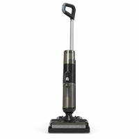 Aspirateur sans fil léger pour l'entretien des sols de toute la maison, avec 30 minutes d'autonomie, double réservoir d'eau, pour marbre, carrelage, bois