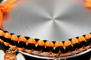 2025 nouveau Offre Spéciale mignon animal de compagnie tricoté collier tricoté à la main Halloween limité Halloween thème collier pour chiens chats motif solide - Product Image 6