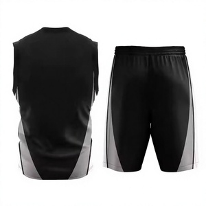 Uniforme de Baloncesto LONG MISSION INDUSTRY en Blanco y Negro para Adultos, Unisex, 100% Poliéster Transpirable, con Tecnología de Detección de Agujas - Product Image 4