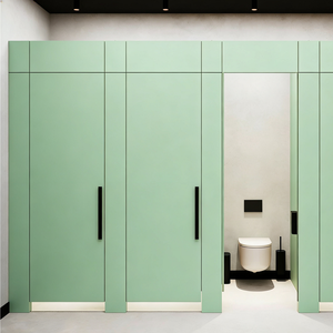 <span class=keywords><strong>Tablero</strong></span> Laminado Compacto HPL de Resina Fenólica Impermeable de 6'*8' y 12 mm <span class=keywords><strong>para</strong></span> Cubículos de Baño, Mamparas de Ducha y Separadores de Urinarios - Product Image 1