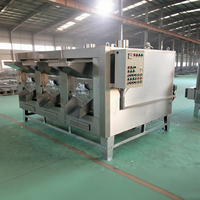 Machine de torréfaction d'écrou commerciale rôtissoire électrique rotatoire de noix de cajou d'arachide grain de café automatique de noisette de productivité élevée