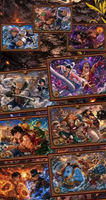 Vente en gros, produit phare : Coffret en métal de cartes à collectionner One Piece Anime TCG pour fans, idéal pour les cadeaux et les diffusions en direct