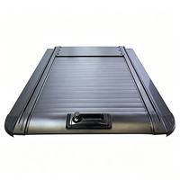 Couverture de benne de camion en alliage d'aluminium robuste, électrique, rétractable, à enroulement, étanche et verrouillable