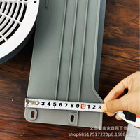 Bac de récupération de condensat pour congélateur commercial 50,4 cm gris, accessoire d'évaporation pour réfrigérateur de présentation