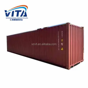 Versandcontainer 40 Fuß hoher Würfel gebrauchte Container zum Verkauf 40 Fuß Container in die USA Versand aus China Frachtagentur