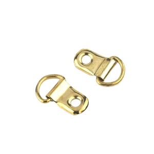 Gold Small Semi Circular Hook Buckle 25mm 0.5mm Thickness <b>Clip</b> Buckle For <b>Photo</b> <b>Frame</b> Wedding Decoration - Product Image 5