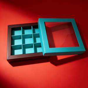 กล่องของขวัญ<span class=keywords><strong>ช็อกโกแลต</strong></span>พิมพ์โ<span class=keywords><strong>ล</strong></span>โก้ตามสั่ง พร้อมหน้าต่างใส สำหรับบรรจุภัณฑ์คริสต์มาสแ<span class=keywords><strong>ล</strong></span>ะงานแต่งงาน - Product Image 5