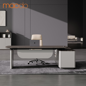 Bán buôn thương mại đồ nội thất điều hành sang trọng CEO Chiều cao có thể điều chỉnh bảng quản lý văn phòng giám đốc Bàn máy tính - Product Image 2