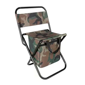Wholesale Factory Dual Purpose Folding Chair Outdoor Cold Insulation Bag Cooler Portability Insulated Bag