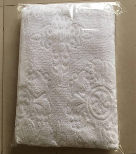 Biểu Tượng Tùy Chỉnh Trắng Jacquard Người Lớn <span class=keywords><strong>Hajj</strong></span> <span class=keywords><strong>Ihram</strong></span> Khăn Sợi Nhỏ Bông <span class=keywords><strong>Hajj</strong></span> Khăn - Product Image 6