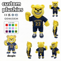 Fabricant de jouets en peluche personnalisés, mini-poupée garçon en peluche en costume, cadeaux commémoratifs pour conférences d'affaires, jouet en peluche personnalisé OEM